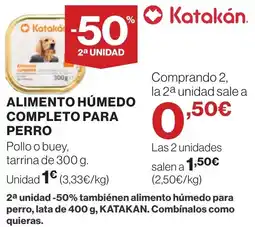 Supercor KATAKAN Alimento húmedo completo para perro oferta