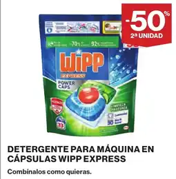 Supercor WIPP EXPRESS Detergente para máquina en cápsulas oferta