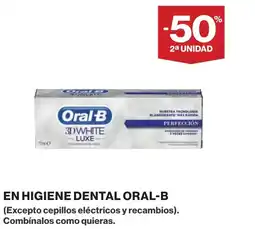 Supercor ORAL-B En higiene dental oferta