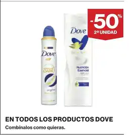 Supercor DOVE En todos los productos oferta