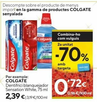 Caprabo Dentífrico colgate oferta