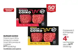 Supercor GOIKO Burger oferta