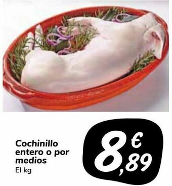Carrefour Market Cochinillo entero o por medios oferta
