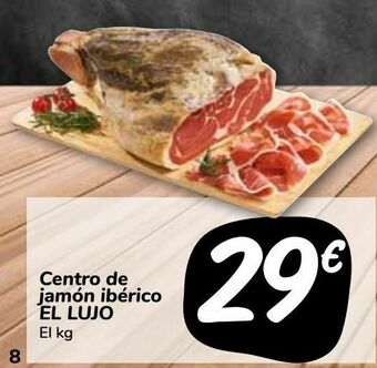 Carrefour Market Centro de jamón ibérico el lujo oferta