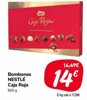 Carrefour Market Bombones nestlé caja roja oferta