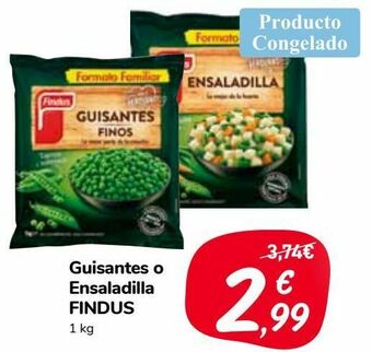 Carrefour Market Guisantes o ensaladilla findus oferta