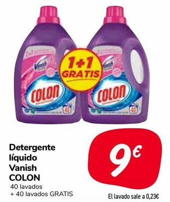 Carrefour Market Detergente líquido vanish colon oferta