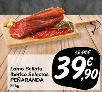 Carrefour Market Lomo bellota ibérico selectos peñaranda oferta