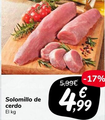 Carrefour Market Solomillo de cerdo oferta