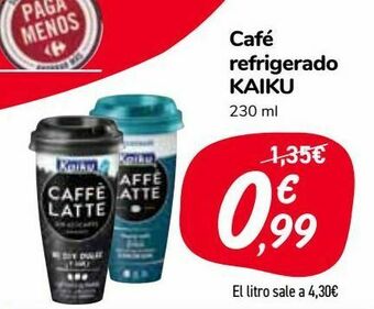 Carrefour Market Café refrigerado kaiku oferta