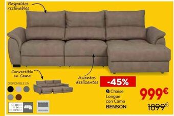 Conforama Chaise longue oferta