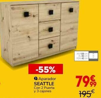 Conforama Aparador de salón oferta