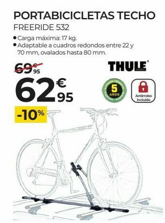 Xiaomi Portabicicletas thule oferta