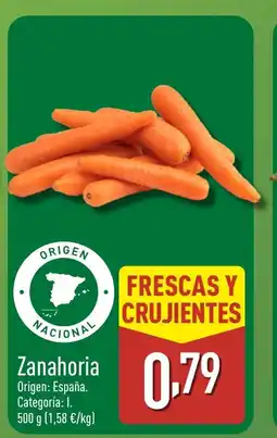 ALDI Zanahoria oferta