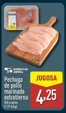 ALDI Pechuga de pollo marinada extratierna oferta