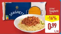 ALDI CUCINA Spaghetti oferta