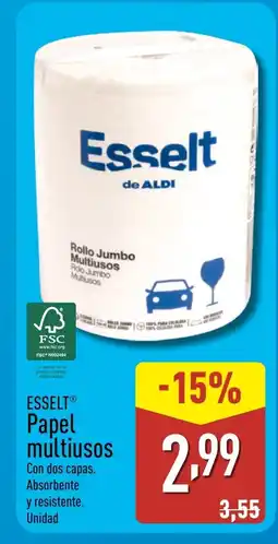 ALDI ESSELT Papel multiusos oferta