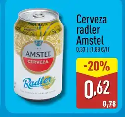 ALDI AMSTEL Cerveza radler oferta