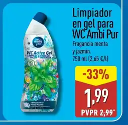 ALDI Limpiador en gel para WC Ambi Pur oferta