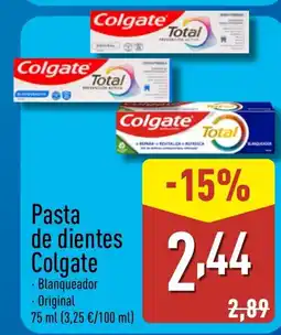 ALDI COLGATE Pasta de dientes oferta