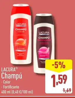 ALDI LACURA Champú oferta