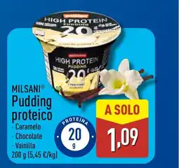 ALDI MILSANI Pudding proteico oferta