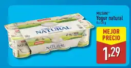 ALDI MILSANI Yogur natural oferta