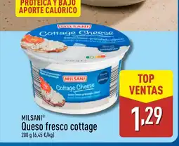 ALDI MILSANI Queso fresco cottage oferta
