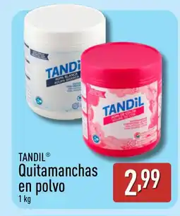 ALDI TANDIL Quitamanchas en polvo oferta