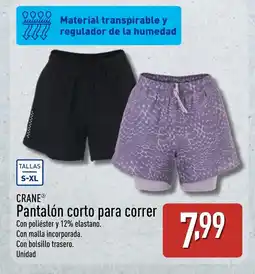ALDI CRANE Pantalón corto para correr oferta