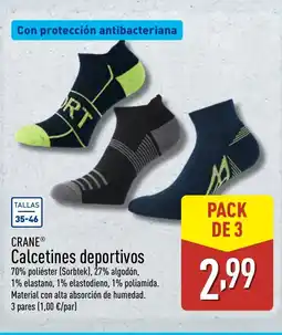 ALDI CRANE Calcetines deportivos oferta