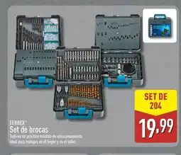ALDI FERREX Set de brocas oferta