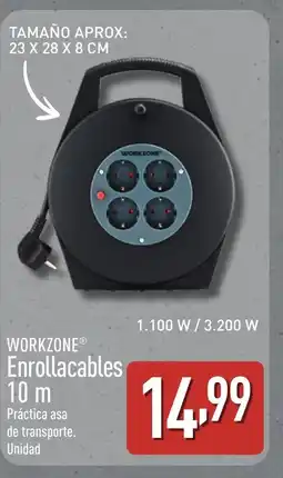 ALDI WORKZONE Enrollacables 10 m oferta