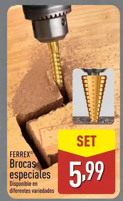 ALDI FERREX Brocas especiales oferta