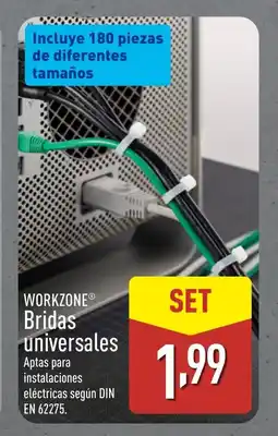 ALDI WORKZONE Bridas universales oferta