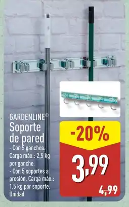 ALDI GARDENLINE Soporte de pared oferta