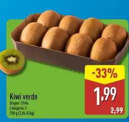 ALDI Kiwi verde oferta