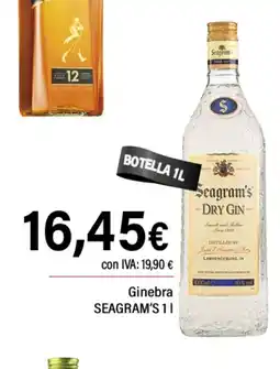 Cash Ifa SEAGRAM'S Ginebra oferta