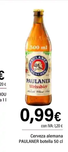 Cash Ifa PAULANER Cerveza alemana oferta