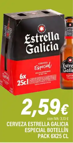 Cash Ifa ESTRELLA GALICIA Cerveza especial botellín oferta