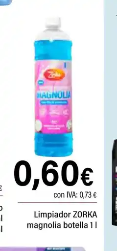 Cash Ifa ZORKA Limpiador magnolia botella oferta