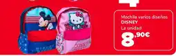 Supeco DISNEY Mochila varios diseños oferta