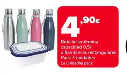 Supeco Botella isotérmina oferta