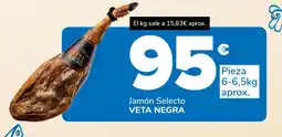 Supeco VETA NEGRA Jamón Selecto oferta