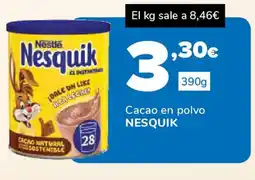 Supeco NESQUIK Cacao en polvo oferta