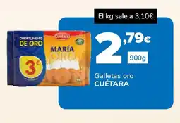 Supeco CUÉTARA Galletas oro oferta