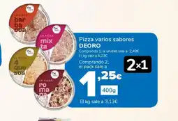 Supeco DEORO Pizza varios sabores oferta