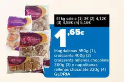 Supeco GLORIA Magdalenas oferta
