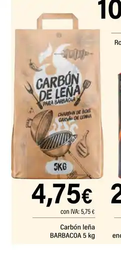 Cash Ifa BARBACOA Carbón leña oferta