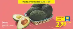Lidl Aguacate oferta